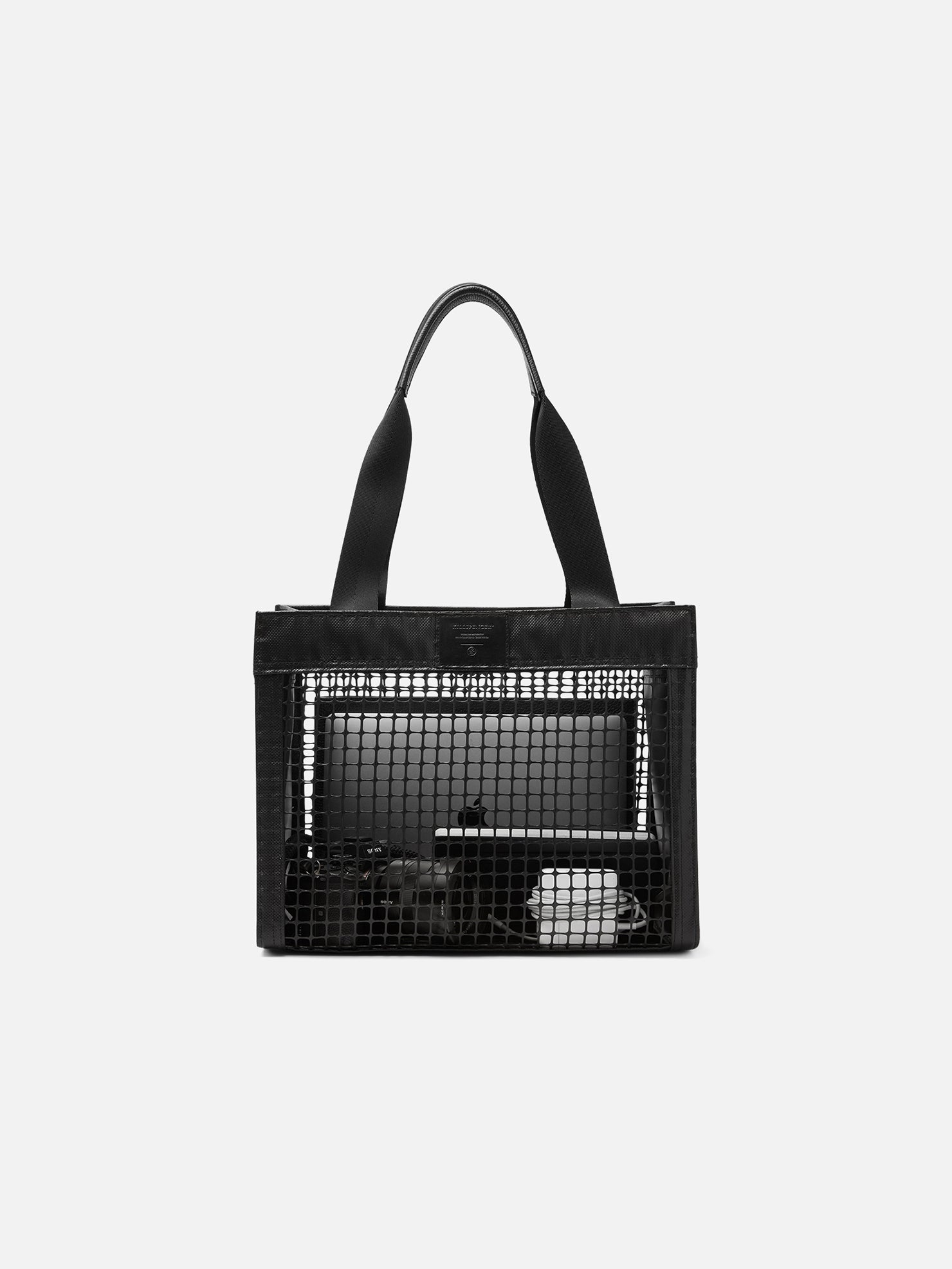 GRID TOTE | KILLSPENCER® - Black Tarpaulin