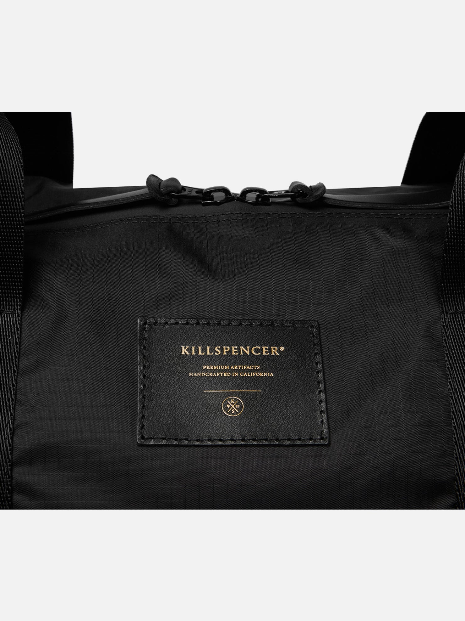 DUFFLE | KILLSPENCER® - Black Ripstop Nylon