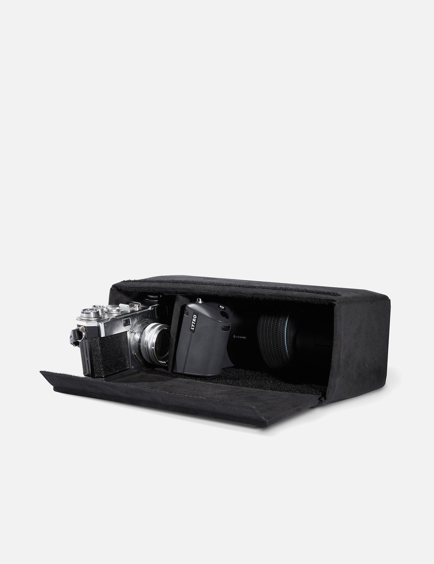 PRECISION POCKET™ BACKPACK BUCKET | KILLSPENCER® - Midnight Black Alcantara